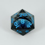 Dado D20 Ojo Sauron Azul