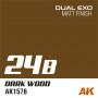 AK Dual Exo 24B - Dark Wood