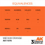 MEDIUM ORANGE - STANDARD