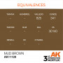 MUD BROWN - STANDARD
