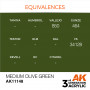 MEDIUM OLIVE GREEN - STANDARD