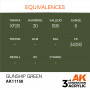 GUNSHIP GREEN - STANDARD