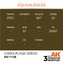 CAMOUFLAGE GREEN - STANDARD