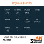 LIGHT PRUSSIAN BLUE - STANDARD