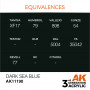 DARK SEA BLUE - STANDARD