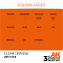 CLEAR ORANGE - STANDARD