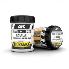 TEXTURIZANTE Y SELLADOR DE ESPUMA PARA EDIFICIOS Y DIORAMAS 250ml