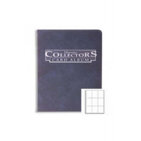 Archivador 9 Bolsillos Portfolio Collector's Azul