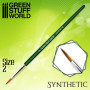Pincel Sintético - Nr. 2 - GSW Green Series
