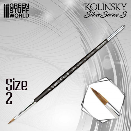 Pincel Marta Kolinsky - Nr. 2 - GSW Silver Series (S)