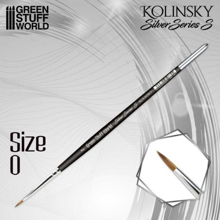 Pincel Marta Kolinsky - Nr. 0 - GSW Silver Series (S)