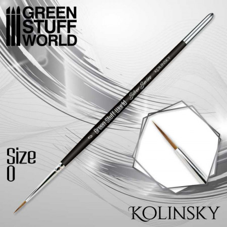 Pincel Marta Kolinsky - Nr. 0 - GSW Silver Series