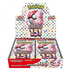 Caja sobres pokemon 151 japones (20 sobres)