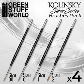 Set de Pinceles Marta Kolinsky - GSW Silver Series