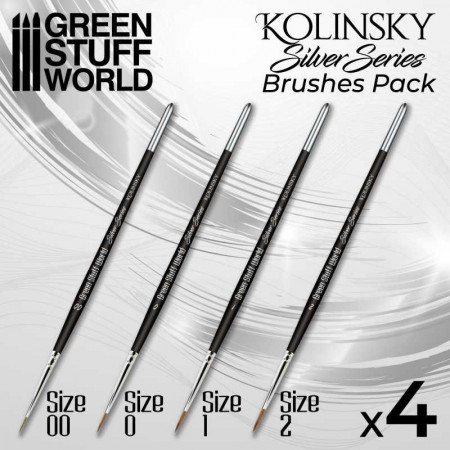 Set de Pinceles Marta Kolinsky - GSW Silver Series