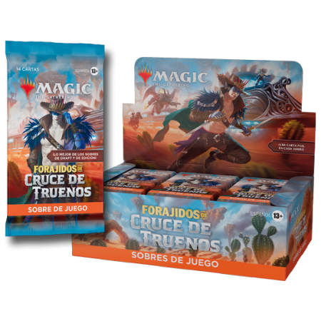 Caja De Sobres De Juego - Forajidos de Cruce de Truenos (36u.)