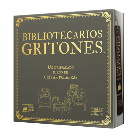 Juego de mesa - Bibliotecarios Gritones