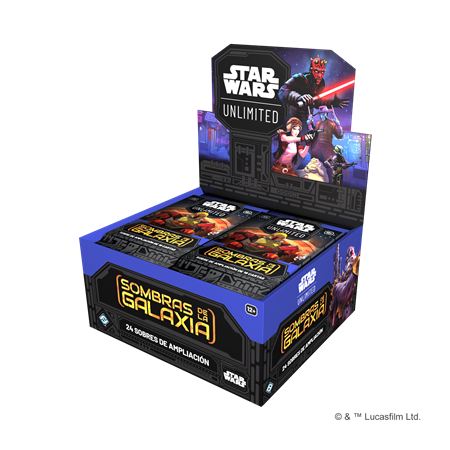 SWU: SOMBRAS DE LA GALAXIA CAJA SOBRES