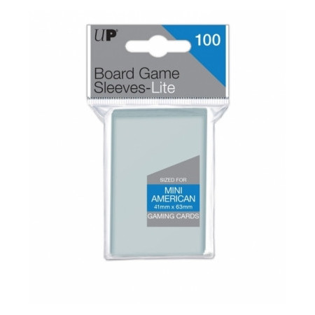 Fundas Lite Mini 41mm X 63mm American Board Game Sleeves