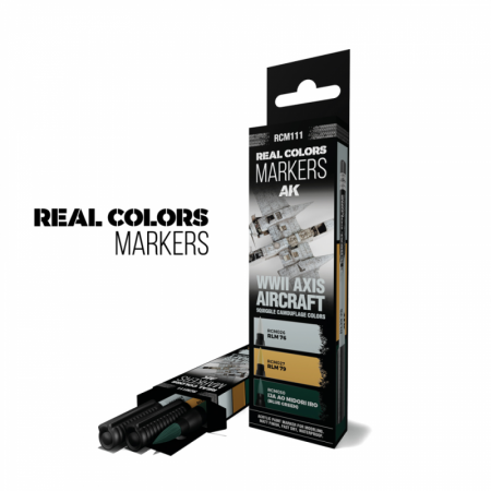 WWII AXIS AIRCRAFT SQUIGGLE CAMOUFLAGE COLORS - RC