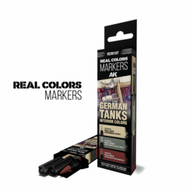 GERMAN TANKS INTERIOR COLORS - RC MARKERS SET