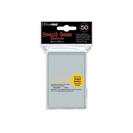 Fundas 56mm X 87mm Board Game Sleeves (50 Fundas)