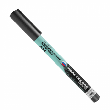 ROTULADOR ACRÍLICO - RC MARKER RCM031 - RUSSIAN COCKPIT TURQUOISE