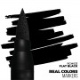 ROTULADOR ACRÍLICO - RC MARKER RCM033 - FLAT BLACK