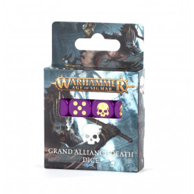 WARHAMMER AGE OF SIGMAR - DADOS GRAN ALIANZA: MUERTE