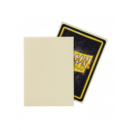 Fundas Standard Matte Blanco Marfil (100 Fundas) Dragon Shield