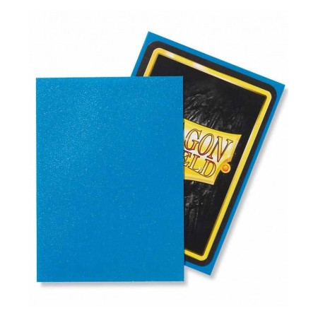 Fundas Standard Sapphire Matte Color Azul (100 Fundas) Dragon Shield