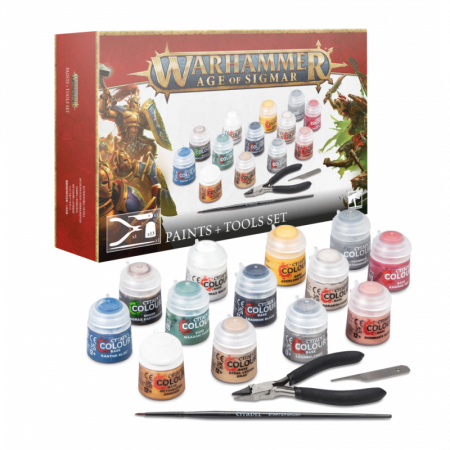 AGE OF SIGMAR: PAINT + TOOL SET