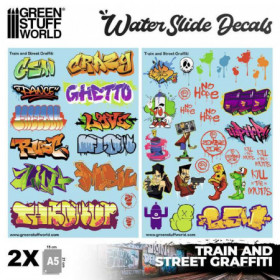 Calcas al agua - Mix Graffitis