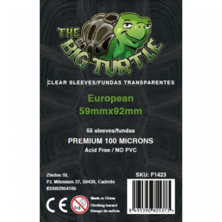 The Big Turtle - Fundas European 59x92 mm