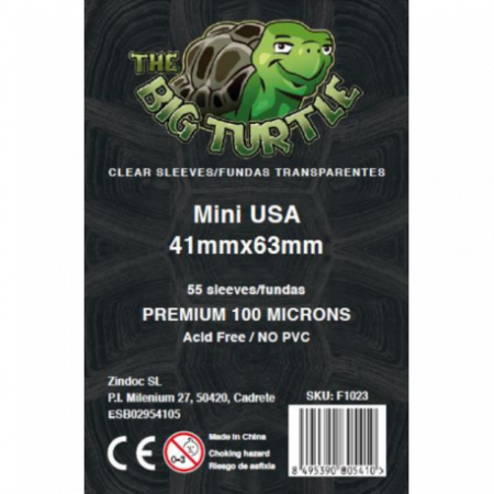 The Big Turtle - Fundas MiniUSA 41x63mm PREMIUM