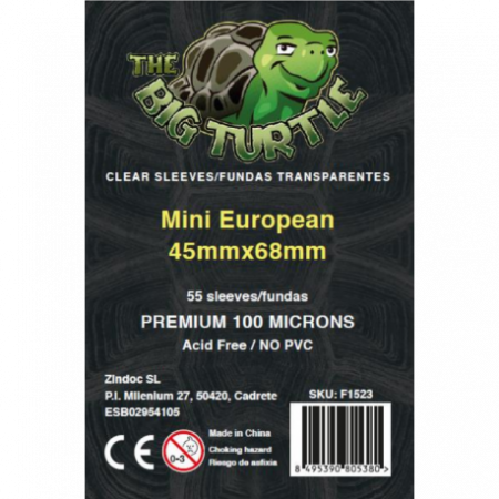 The Big Turtle - Fundas MiniEuro 45x68mm PREMIUM