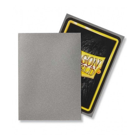 Dragon Shield - Fundas Standard Matte Plata (100 fundas)