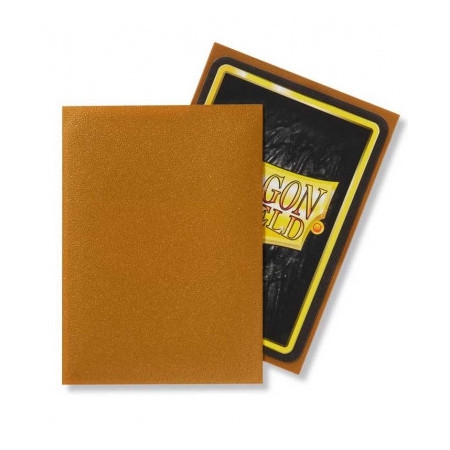 Dragon Shield - Fundas Standard Matte Oro (100 fundas)
