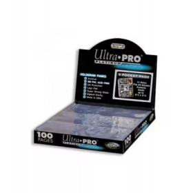 Álbumes y portfolios - Hojas 9 bolsillos Platinum Ultra Pro