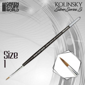 Pincel Kolinsky 1 - SILVER SERIES (S)