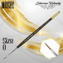 Pincel Kolinsky Siberiano 0 - GOLD SERIES