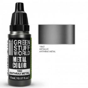 Pintura Metalica Acrilica - ANTHRAX M 17ml