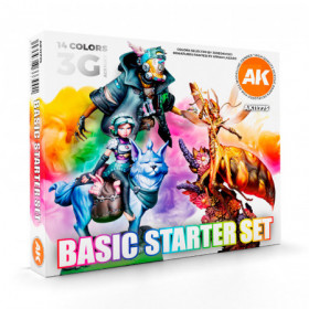BASIC STARTER SET - 14 COLORS  BY JOSEDAVINCI