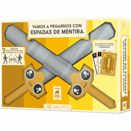 Vamos a pegarnos con espadas de mentira | TPK Hobby & Games
