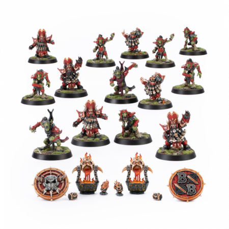 BLOOD BOWL - CHAOS DWARF TEAM