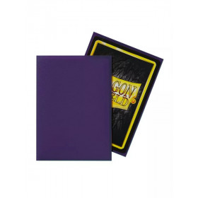 Fundas Standard Matte Morado (100 fundas) Dragon S