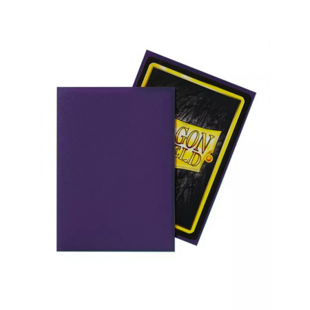 Fundas Standard Matte Morado (100 fundas) Dragon S