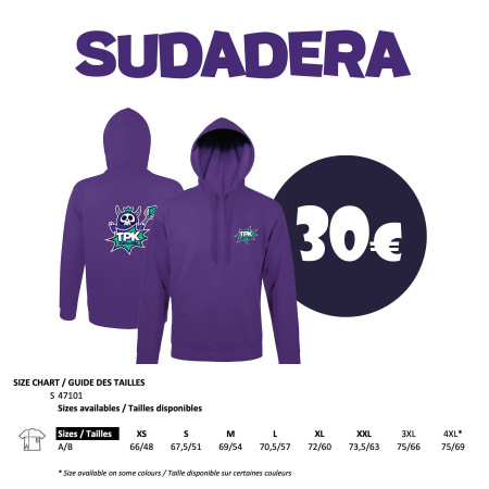 SUDADERA DE TPK