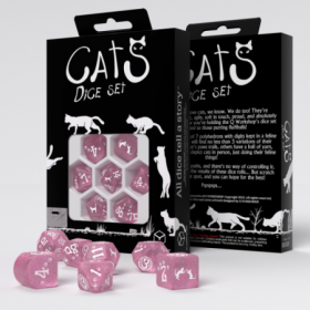 Set Dados de Gatos Daisy - Q Workshop