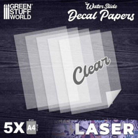 Calcas al agua - Laser Transparente